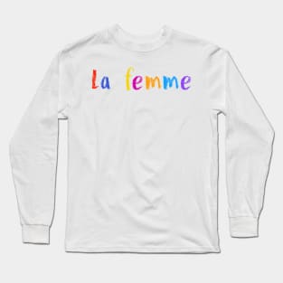 la femme Long Sleeve T-Shirt